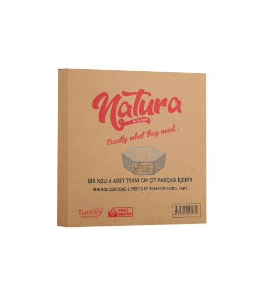 Natura Altıgen Kedi Köpek Oyun Çiti Büyük 75 CM 69 CM | SRC: Barcode: 8682315525656